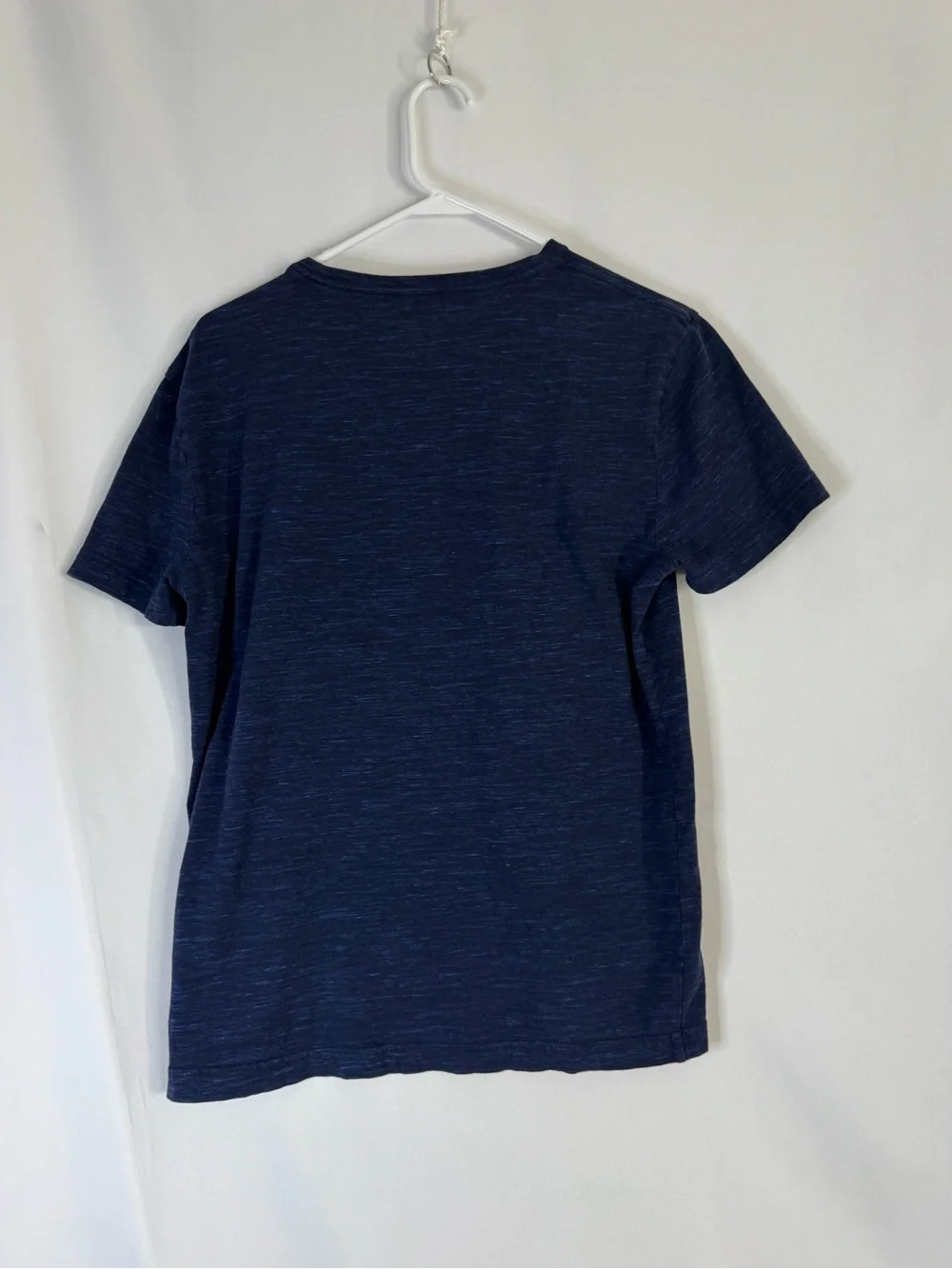 Banana Republic Men's Short Sleeve Crew Tee in Navy Heather‎